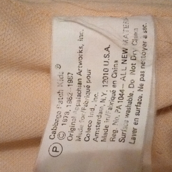 Original cabbage patch kids with hair that grows , retract Pony tail circa 1987. - Picture 3 of 5